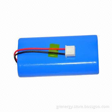 7.4V 2400mAh Li-ion Rechargeable Battery Pack, UL, CE, RoHS Approvals, High Quality and Efficiency